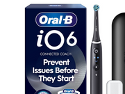 Oral-B Elektrische Zahnbürste iO6 Black Lava + 1 Extra Refill
