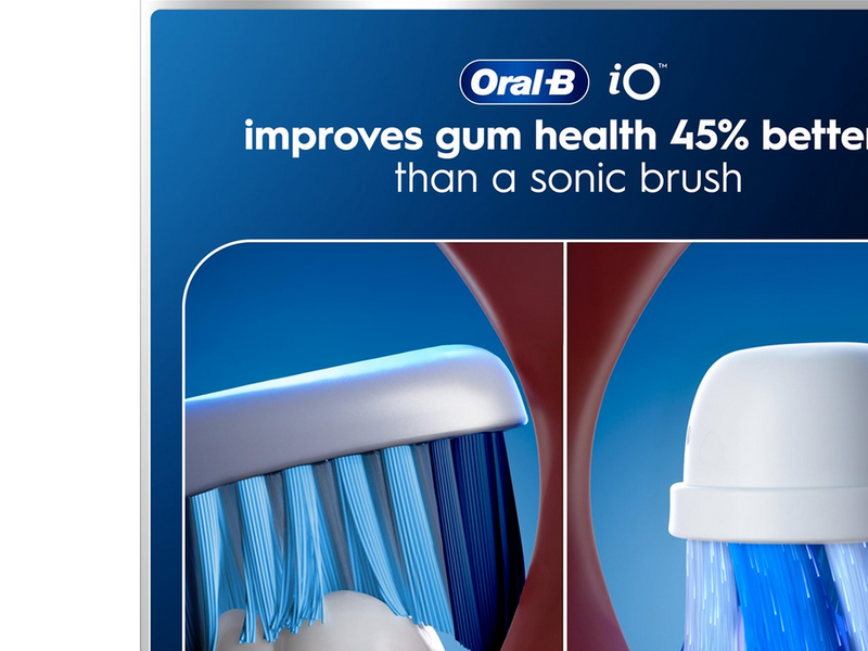 Oral-B Elektrische Zahnbürste iO6 Grey Opal + 1 Extra Refill