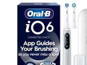 Oral-B Elektrische Zahnbürste iO6 Grey Opal + 1 Extra Refill