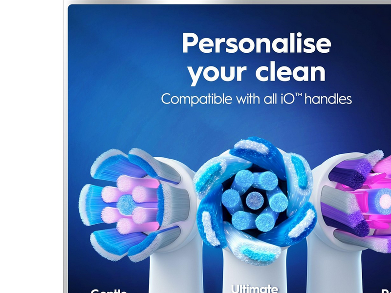 Oral-B Elektrische Zahnbürste iO6 Grey Opal + 1 Extra Refill