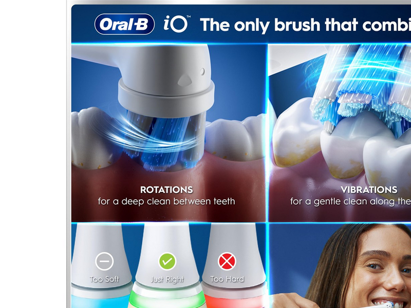 Oral-B Elektrische Zahnbürste iO6 Series Pink Sand Sensitive + 1 Extra Refill