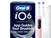 Oral-B Elektrische Zahnbürste iO6 Series Pink Sand Sensitive + 1 Extra Refill