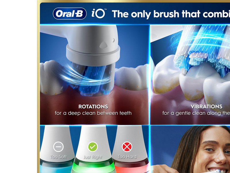 Oral-B Elektrische Zahnbürste iO9 Rose Quartz + 1 Extra Refill