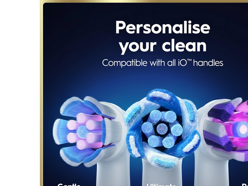 Oral-B Elektrische Zahnbürste iO9 Rose Quartz + 1 Extra Refill
