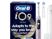 Oral-B Elektrische Zahnbürste iO9 Rose Quartz + 1 Extra Refill