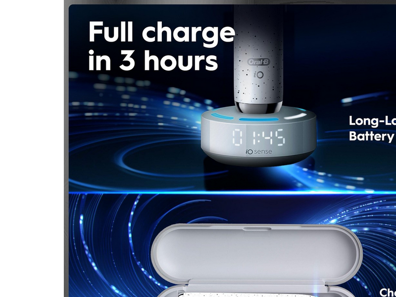 Oral-B Elektrische Zahnbürste iO10 Stardust White