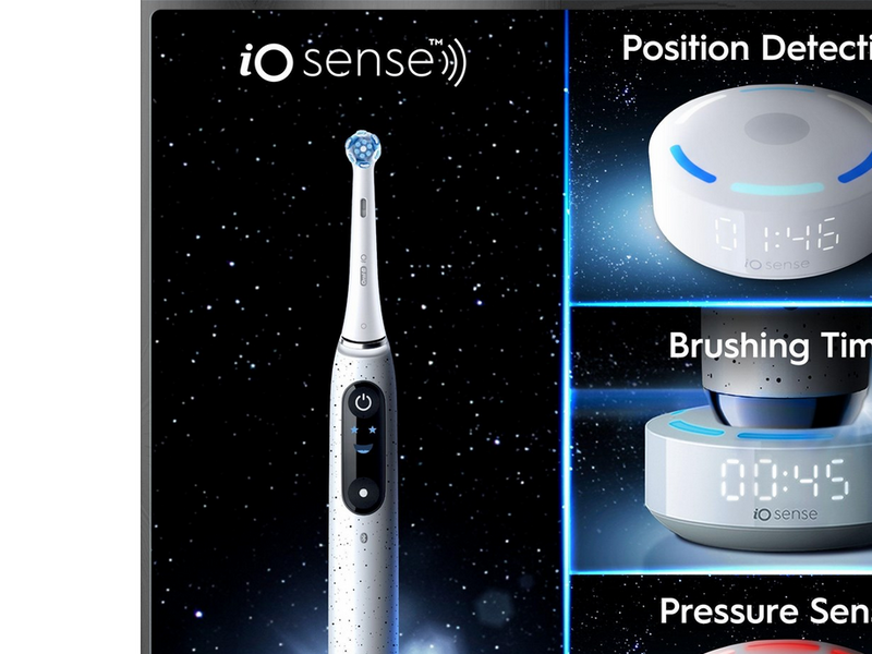 Oral-B Elektrische Zahnbürste iO10 Stardust White