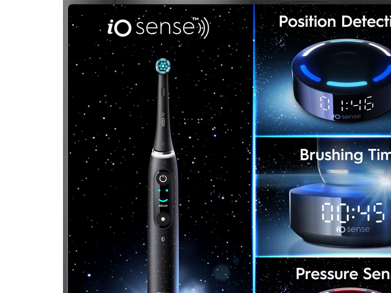 Oral-B Elektrische Zahnbürste iO10 Cosmic Black
