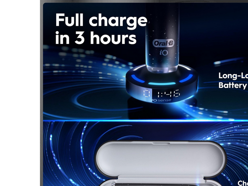 Oral-B Elektrische Zahnbürste iO10 Cosmic Black