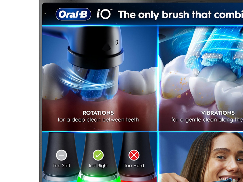 Oral-B Elektrische Zahnbürste iO10 Cosmic Black