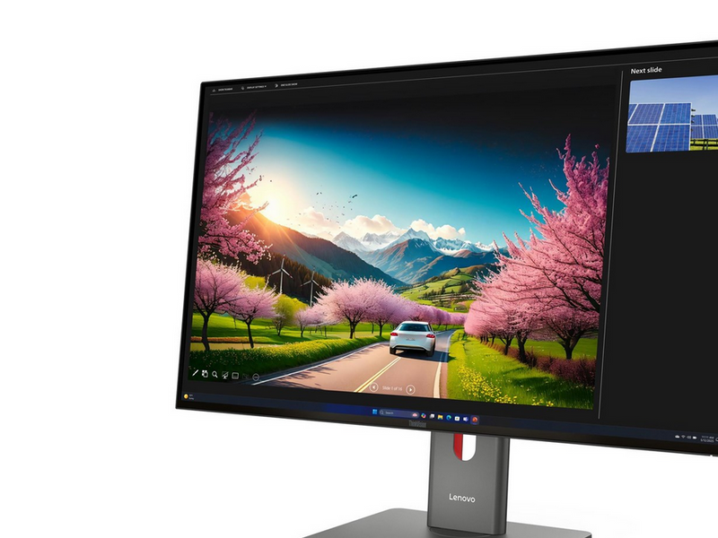 32" Lenovo ThinkVision P32UD-40 - 3840x2160 (4K) - 120Hz - IPS - 140W USB-C - KVM switch