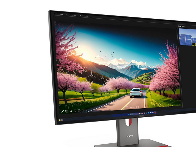 32" Lenovo ThinkVision P32UD-40 - 3840x2160 (4K) - 120Hz - IPS - 140W USB-C - KVM switch