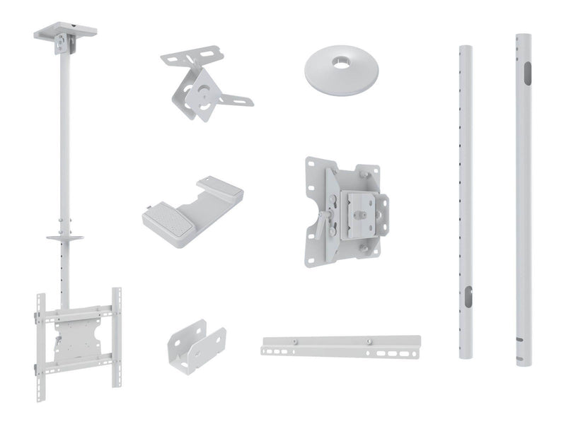 Multibrackets M Public Ceilingmount Medium Single 3000 White 70 kg 55" 200 x 100 mm