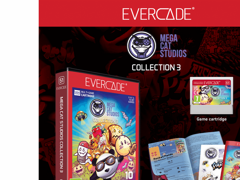 Mega Cat Studios Collection 3 - Evercade - Retro - PEGI 7
