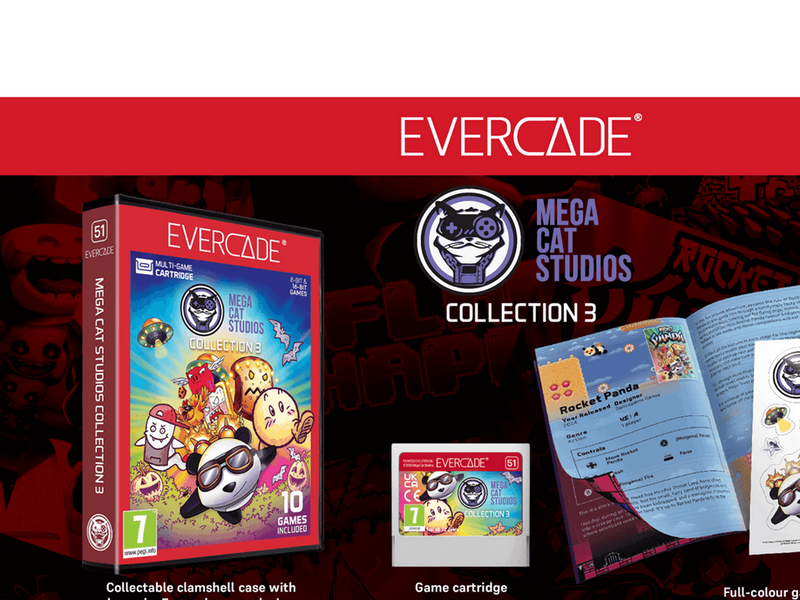 Mega Cat Studios Collection 3 - Evercade - Retro - PEGI 7