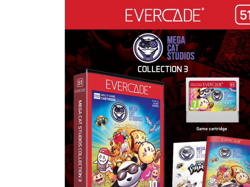 Mega Cat Studios Collection 3 - Evercade - Retro - PEGI 7