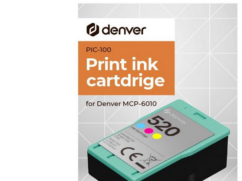 DENVER PIC-100 - Ink cartridge for Denver MCP-6010 printer