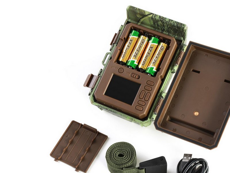 DENVER WSW-8120 - Digital Wildlife Camera with Wi-Fi Bluetooth & built-in solar panel