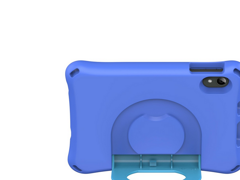 DENVER TIO-80115KBUP BLUE/PINK - 8" Octa Core tablet with Android 16GMS & included bumper in blue and pink
