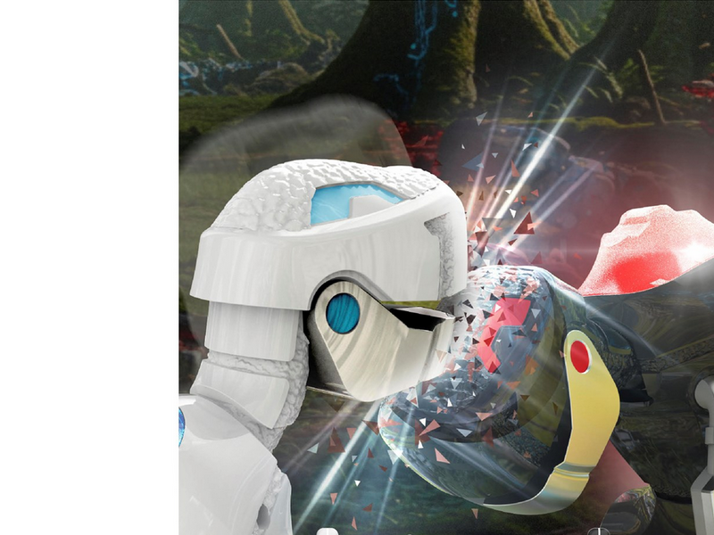 Sharper Image Toy RC Robo Raptor Rivals