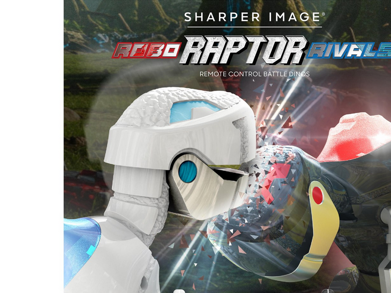 Sharper Image Toy RC Robo Raptor Rivals