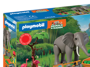 Playmobil Tiere & Freunde - Elefant mit Tierpfleger