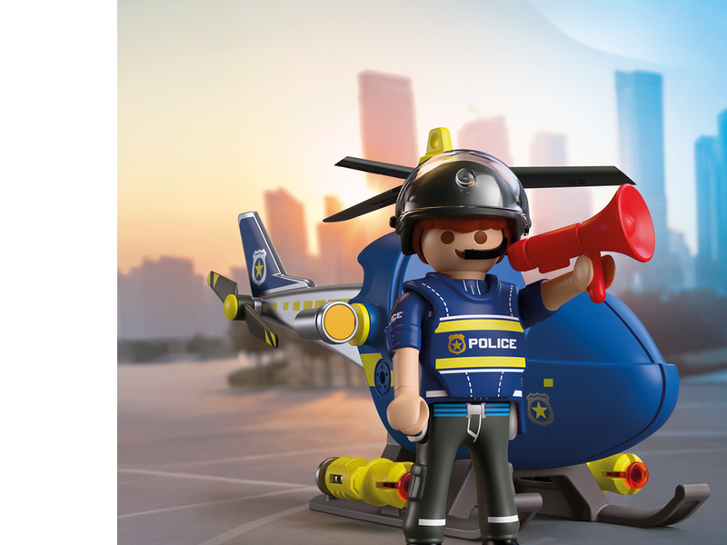 Playmobil City Action - Polizeihubschrauber