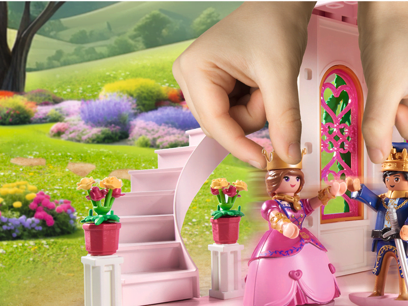 Playmobil Prinzessin - Prinzessinnenschloss mit Königspaar