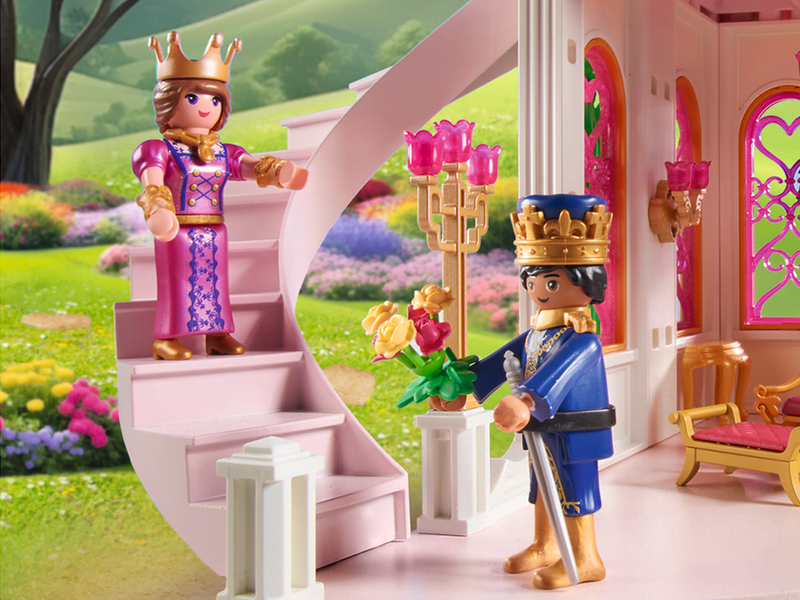 Playmobil Prinzessin - Prinzessinnenschloss mit Königspaar