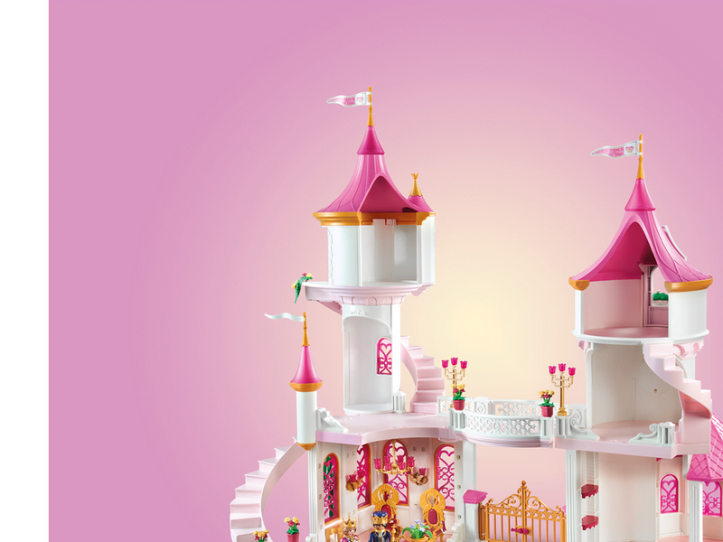 Playmobil Prinzessin - Prinzessinnenschloss mit Königspaar