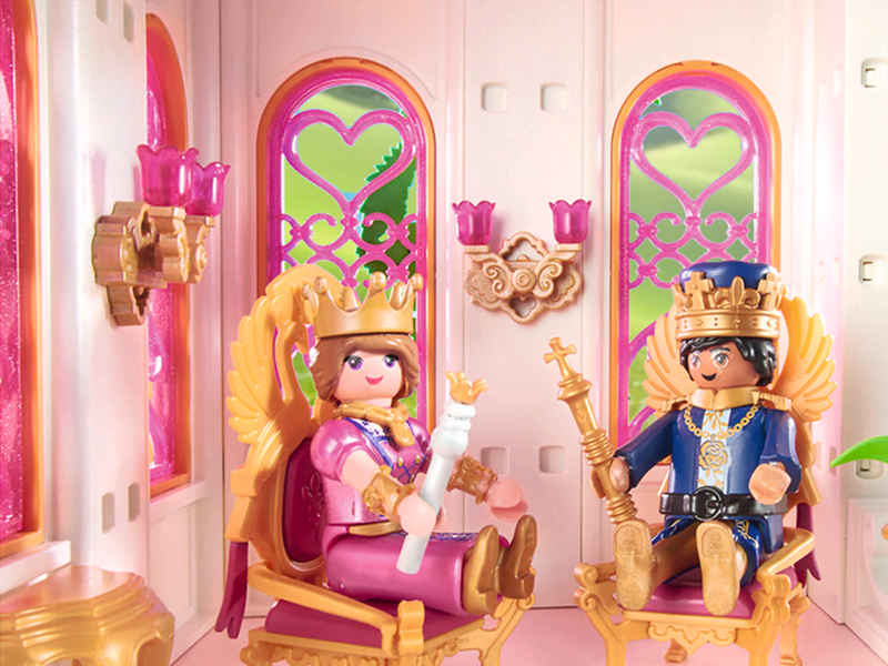 Playmobil Prinzessin - Prinzessinnenschloss mit Königspaar