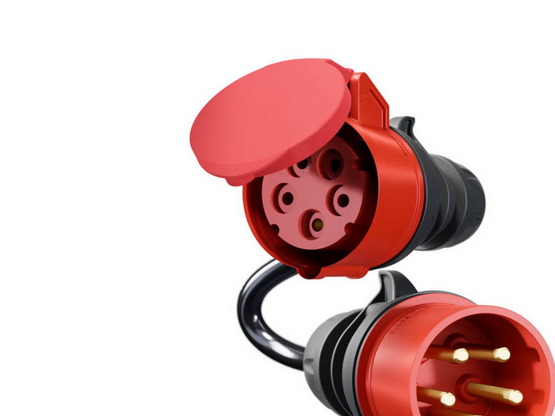 go-e Gemini flex 11 kW adapter CEE red 32 A