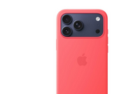 Apple iPhone 17 Pro Max Silicone Case with MagSafe – Bright Guava