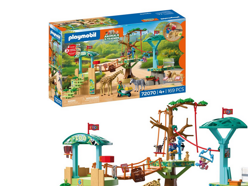Playmobil Zoo - Zoo: Kletterpark in der Wildnis