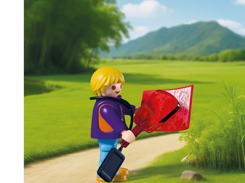 Playmobil Tiere & Freunde - Zoo: Tierpfleger mit Fahrzeug