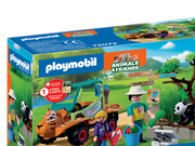 Playmobil Tiere & Freunde - Zoo: Tierpfleger mit Fahrzeug