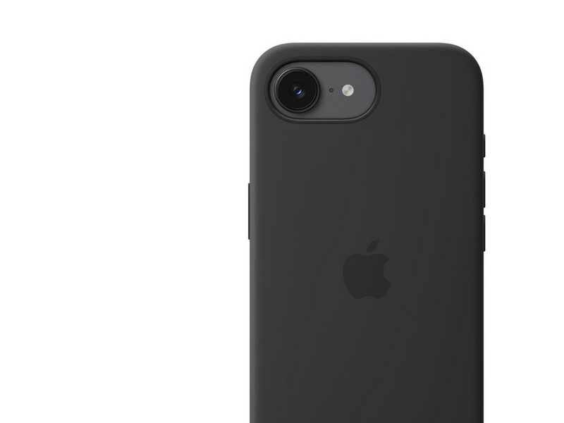 Apple iPhone 17e Silicone Case with MagSafe – Black
