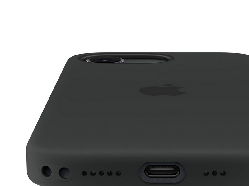 Apple iPhone 17e Silicone Case with MagSafe – Black