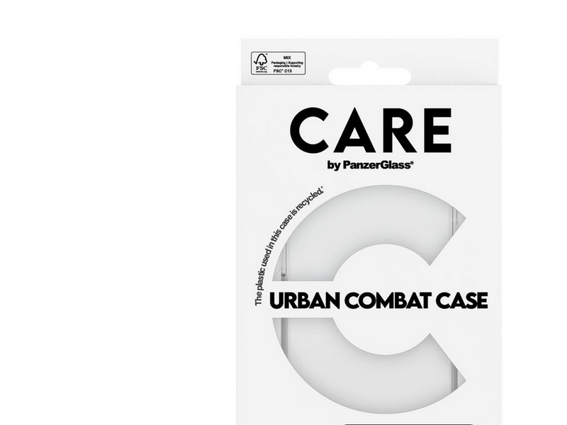 CARE by PanzerGlass Urban Combat Case Transparent iPhone 17e | 16e