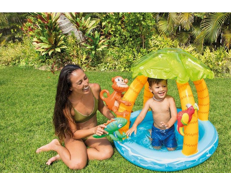Intex Tropical Island Baby-Pool 45L 102x86cm