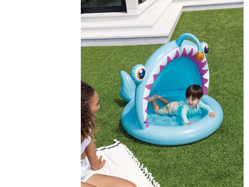 Intex Angler Fish Baby-Pool 127x102cm Alter 1-3