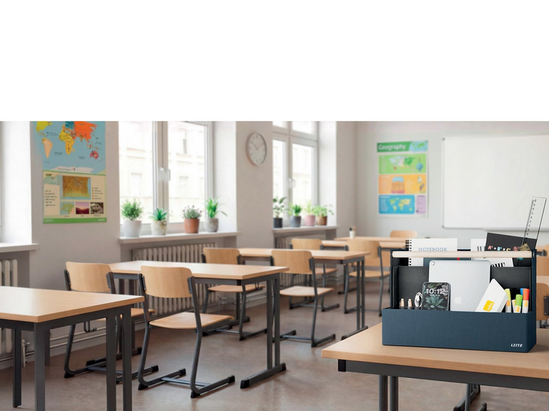 Leitz Schreibtisch Organizer mit Griff, aus Stoff