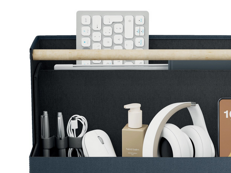 Leitz Schreibtisch Organizer mit Griff, aus Stoff