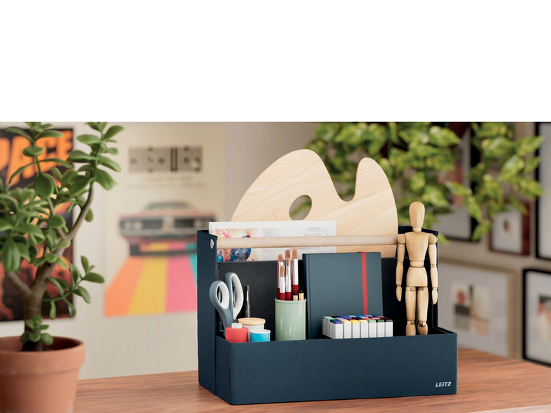 Leitz Schreibtisch Organizer mit Griff, aus Stoff