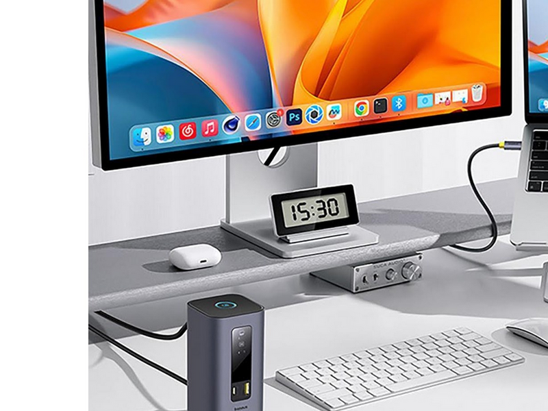 Baseus Spacemate hub USB-C 11in1 docking station USB-Hubs - 11 - Grau