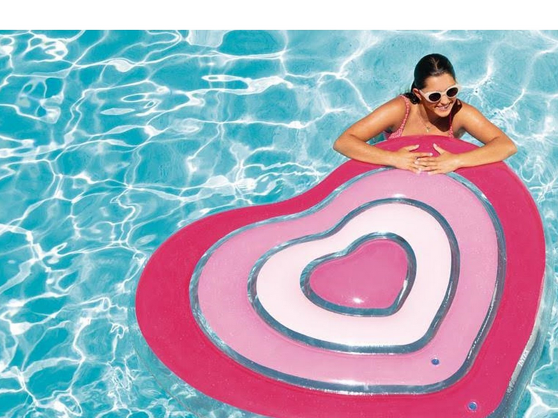 Intex Sweetheart Schwimmreifen, 135x155 cm