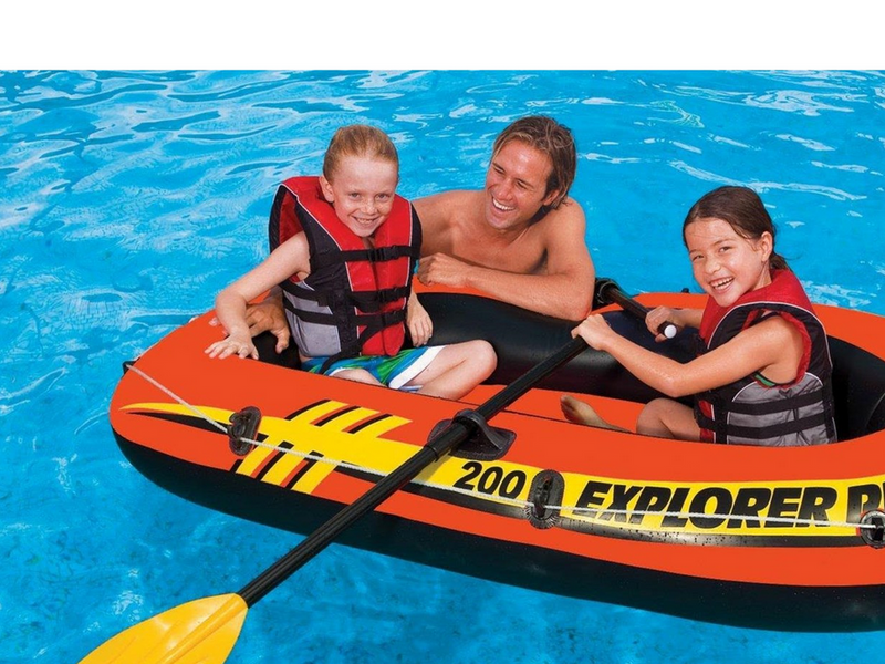 Intex Explorer Pro 200 Boot, 120 kg, ohne Ruder, 196x102x33 cm