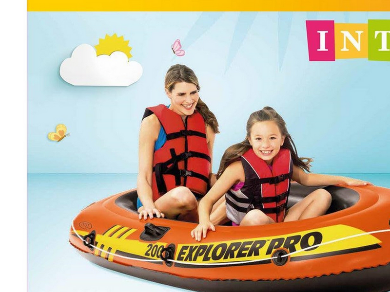 Intex Explorer Pro 200 Boot, 120 kg, ohne Ruder, 196x102x33 cm