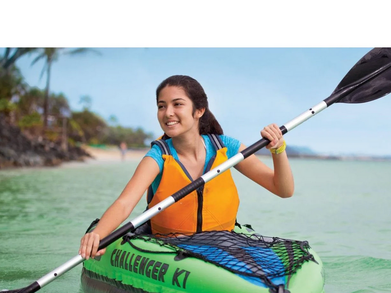 Intex Challenger K1 Kajak, 1 Person, 274x76x33 cm
