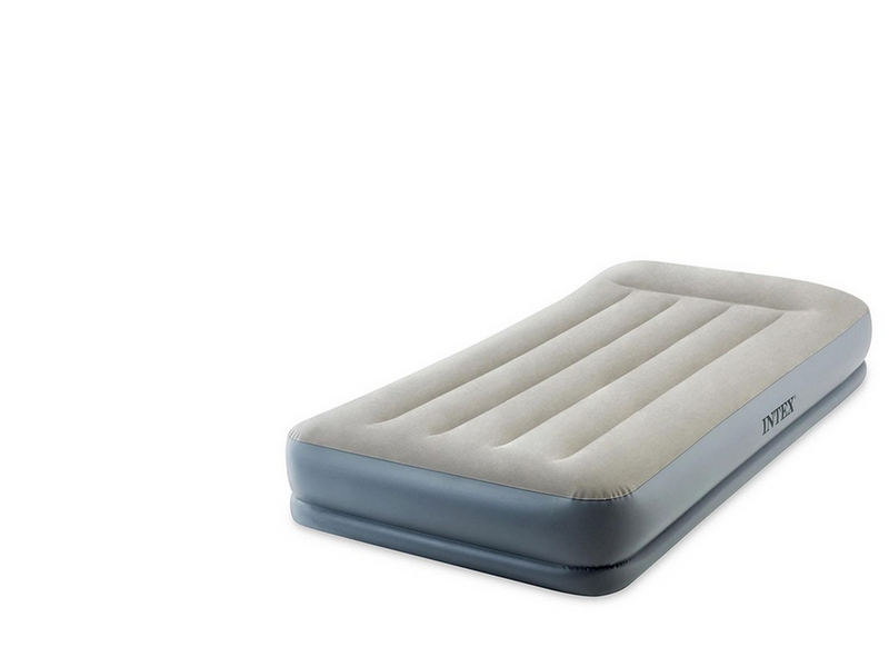 Intex Twin Pillow Rest Mid-Rise Luftbett W/ Fiber-Tech Rp